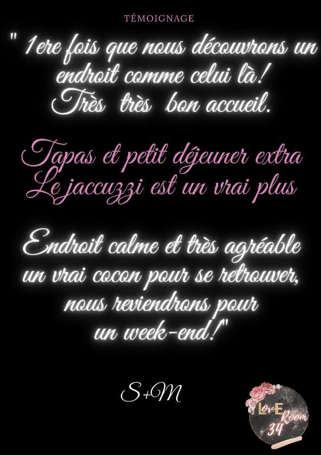Loveroom34 Montagnac  Extérieur photo